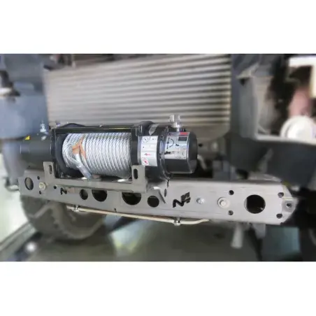 Dirty Roamer Platine de treuil intégrée au pare-chocs d'origi