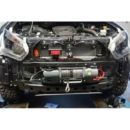 Dirty Roamer Platine de treuil intégrée au pare-chocs d'origi