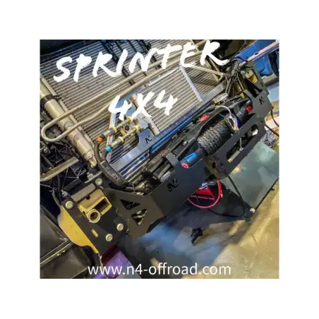 Dirty Roamer Platine treuil intégrée pare-chocs Sprinter W906