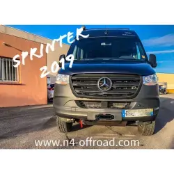 Dirty Roamer Platine treuil intégrée pare-chocs Sprinter W906