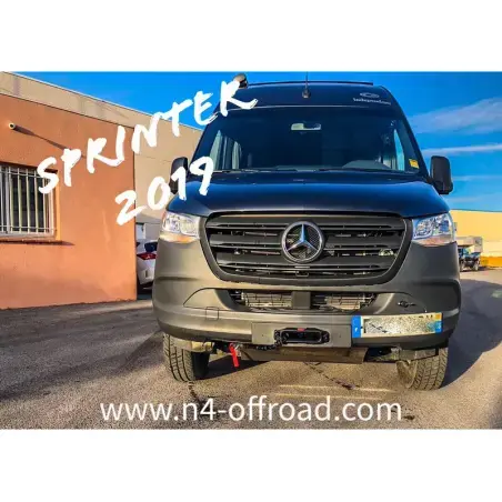Dirty Roamer Platine treuil intégrée pare-chocs Sprinter W906