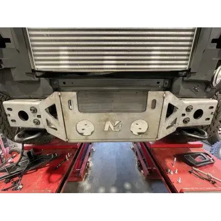 Dirty Roamer Platine de treuil intégrée au pare-chocs d'origi