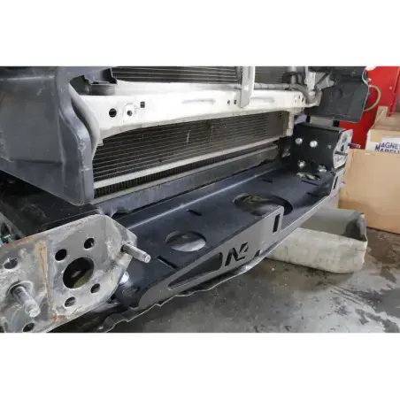 Dirty Roamer Platine de treuil intégrée au pare-chocs d'origi