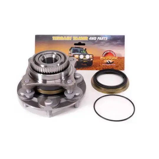 FRONT HUB & BEARING ASSY WITH OEM COMPONENTS