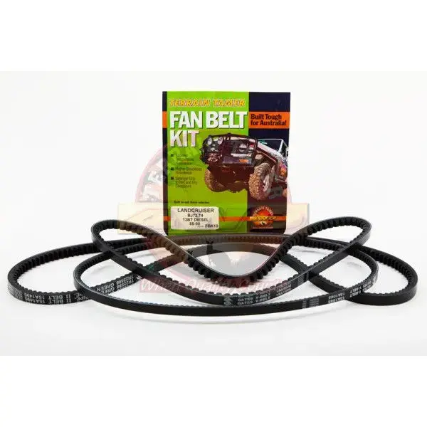 JEU COMPLET DE COURROIES D'ACCESSOIRES + CLIM