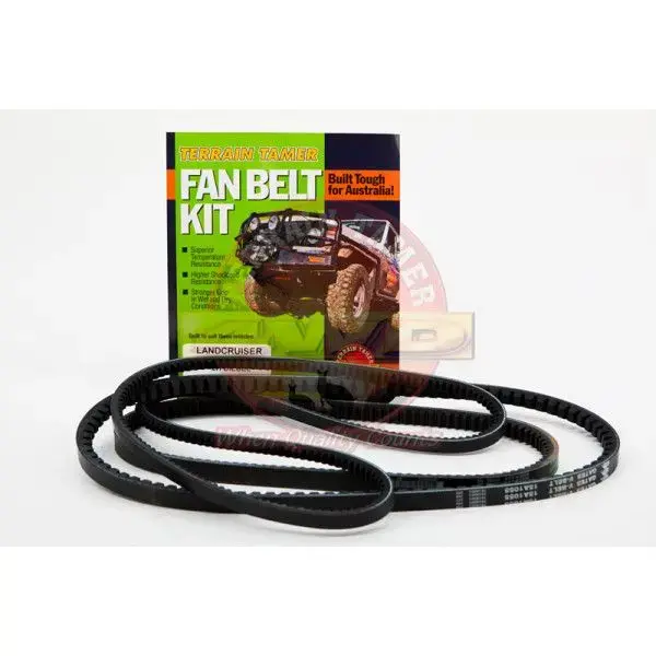 JEU COMPLET DE COURROIES D'ACCESSOIRES + CLIM