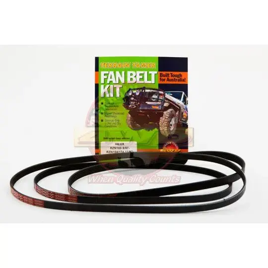 JEU COMPLET DE COURROIES D'ACCESSOIRES + CLIM