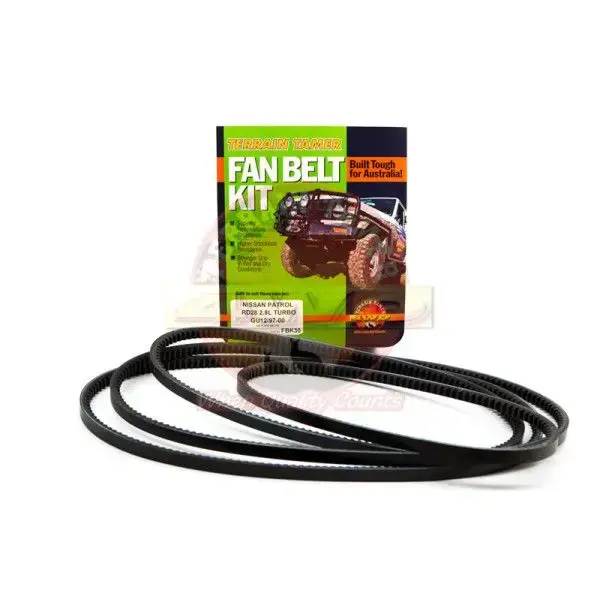 JEU COMPLET COURROIES D'ACCESSOIRES + CLIM RD28TI 2.8L