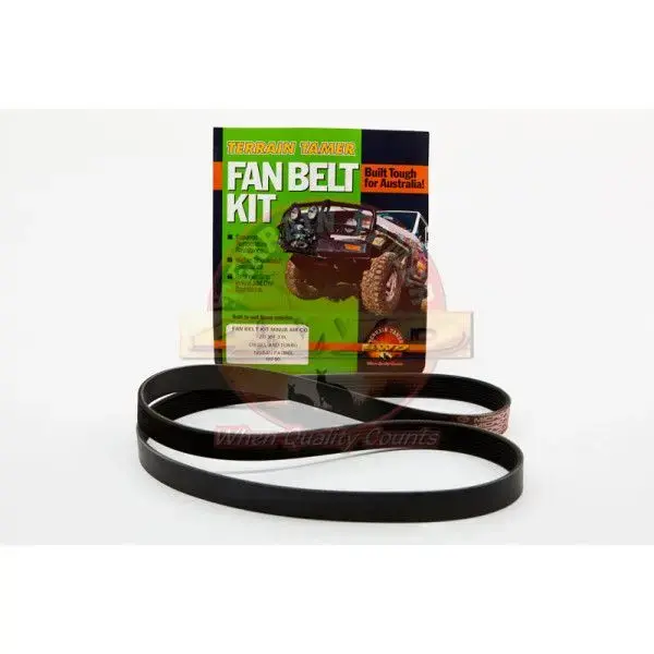 JEU COMPLET DE COURROIES D'ACCESSOIRES SANS CLIM 3.0L DIESEL