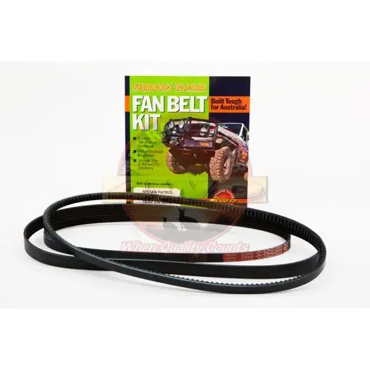 JEU COMPLET DE COURROIES D'ACCESSOIRES + CLIM 4.8L ESSENCE