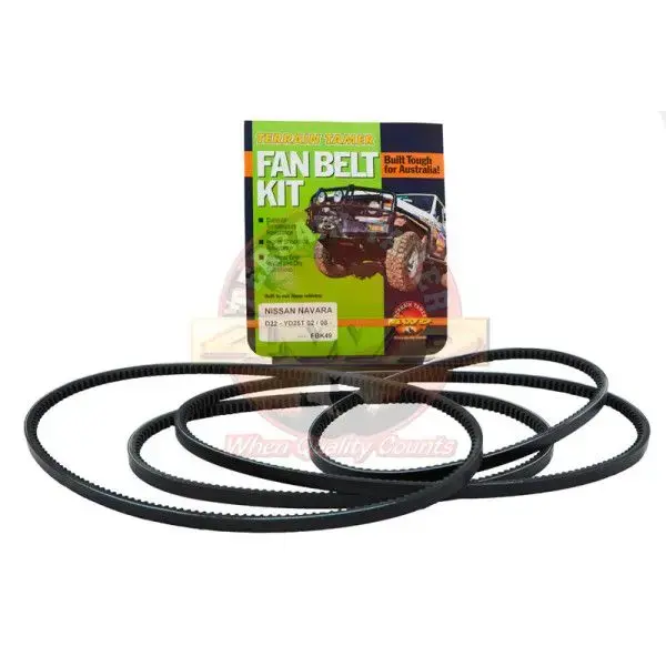 JEU COMPLET DE COURROIES D'ACCESSOIRES + CLIM YD25T