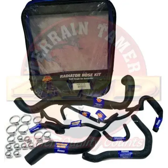 KIT COMPLET DE DURITES DE RADIATEUR + 7 DURITES BYPASS YD25T