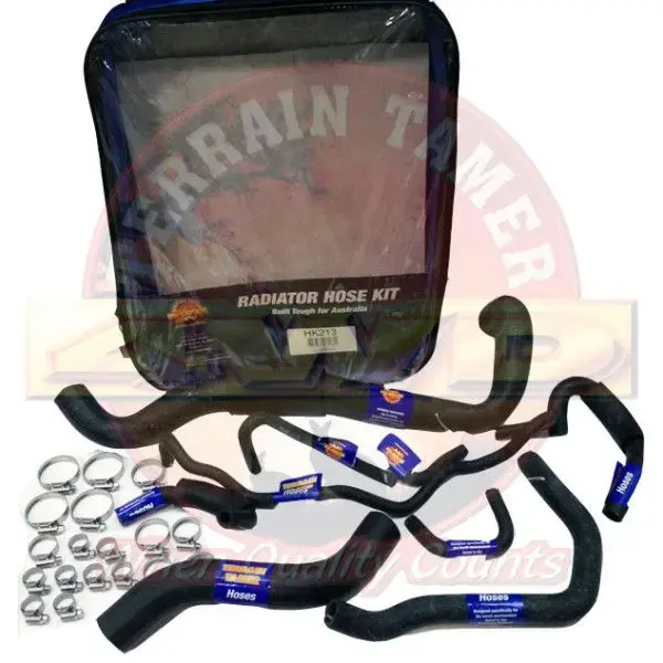 KIT COMPLET DE DURITES DE RADIATEUR + 7 DURITES BYPASS YD25T