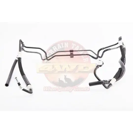 PIPE PRESSURE FEED POWER STEERING PUMP TO STEERING BOX