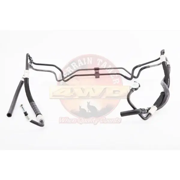 PIPE PRESSURE FEED POWER STEERING PUMP TO STEERING BOX