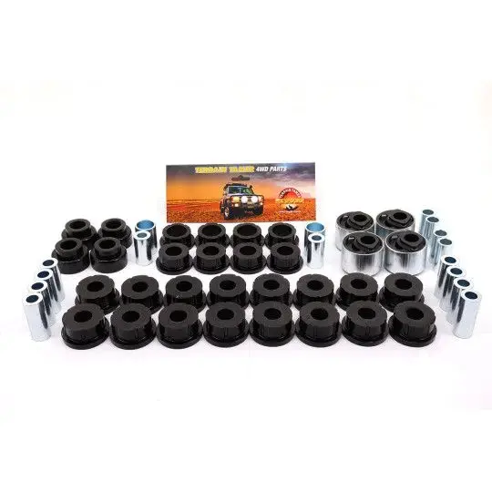 KIT SILENT-BLOCS COMPLET AVANT ET ARRIÈRE RÉHAUSSE