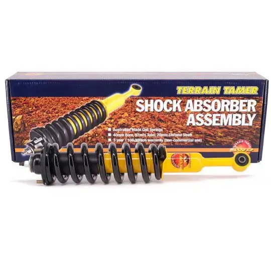 RESSORTS/AMORTISSEURS PRÉMONTÉS RÉHAUSSE 40MM 100KG+