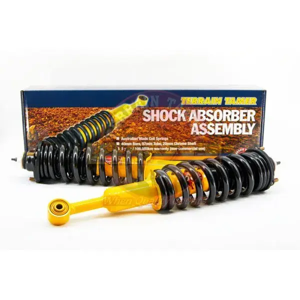 RESSORTS/AMORTISSEURS PRÉMONTÉS RÉHAUSSE +40MM TARAGE +50KG