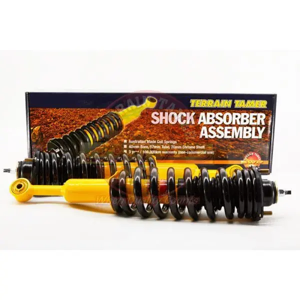 RESSORTS/AMORTISSEURS PRÉMONTÉS RÉHAUSSE +40MM TARAGE 100KG+