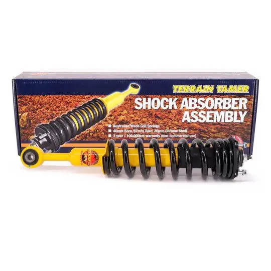 RESSORTS/AMORTISSEURS PRÉMONTÉS RÉHAUSSE +40MM +100KG (AVEC