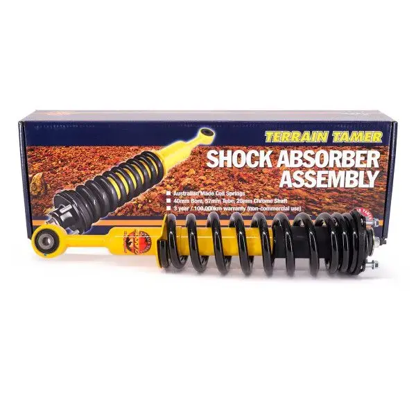 RESSORTS/AMORTISSEURS PRÉMONTÉS RÉHAUSSE +40MM +100KG (AVEC