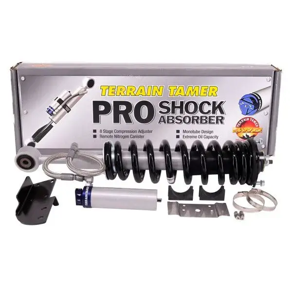 RESSORTS/AMORTISSEURS PRO PRÉMONTÉS RÉHAUSSE 40MM 100KG+