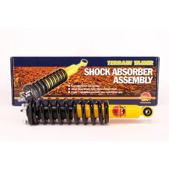 RESSORTS/AMORTISSEURS PRÉMONTÉS RÉHAUSSE +40MM TARAGE +100KG