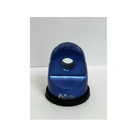 Dirty Roamer Arrêt de corde 8T en aluminium anodisé bleu pour