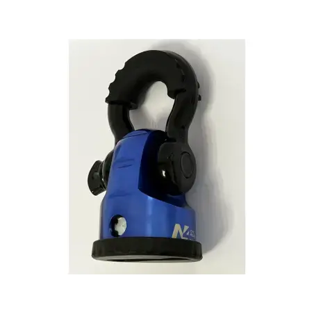 Dirty Roamer Arrêt de corde 8T en aluminium anodisé bleu pour