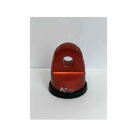Dirty Roamer Arrêt de corde 8T en aluminium anodisé rouge pou