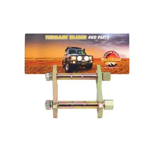 SHACKLE KIT GREASABLE WITH NUT ENCAPSULATED GREASE NIPPLE