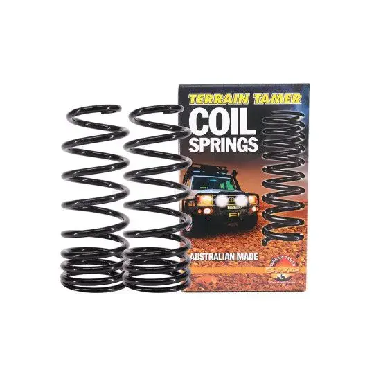 COIL SPRING REAR PAIR RAISED 45-50MM 100-300KG