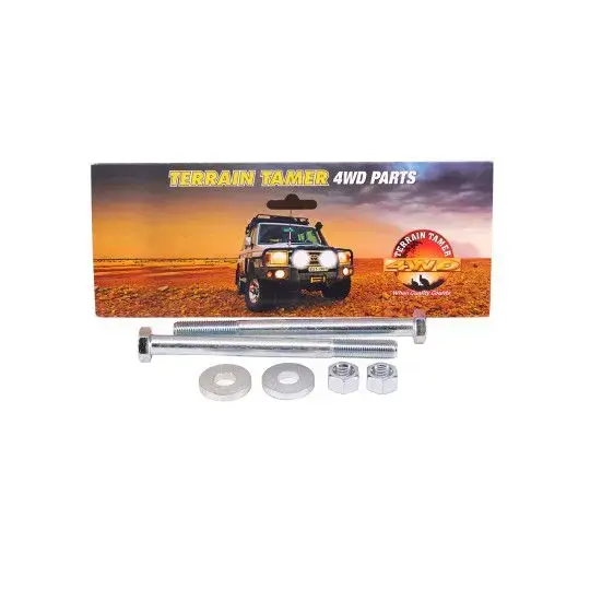 EXTENDED REAR SHOCK BOLT AND SPACER KIT SUZUKI JIMNY RAISED