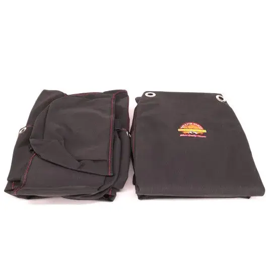 SEAT COVER SET D/S & P/S SUIT TERRAIN TAMER SEATS ONLY BLACK