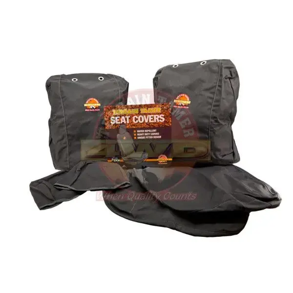 SEAT COVER SET FRONT DRV + PASS BUCKETS WITH S/I AIRBAG GREY