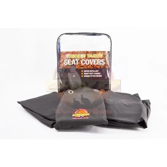 SEAT COVER SET FRONT DRV&PASS BUCKET WITH S/I AIRBAG GREY