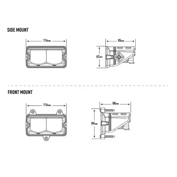 Offroad-Superstore.it PHARE LED LAZER CARBON-2 DRIVE LAZER