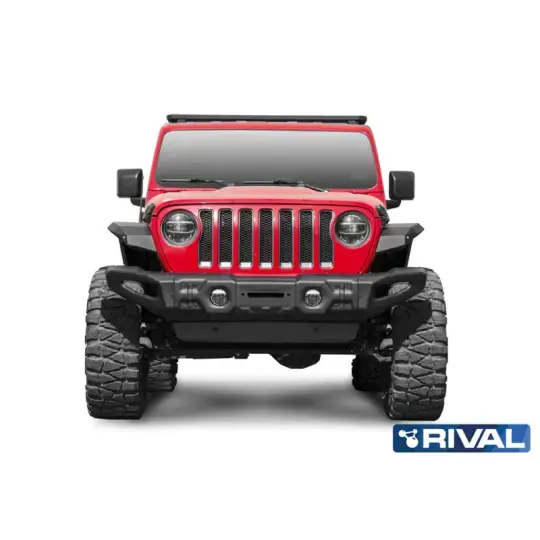 Offroad-Superstore.it BUMPER FRONT RIVAL JEEP WRANGLER ACIER 