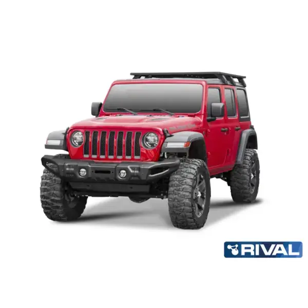 Offroad-Superstore.it BUMPER FRONT RIVAL JEEP WRANGLER ACIER 