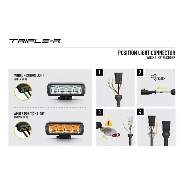 Offroad-Superstore.it PHARE LED LAZER TRIPLE-R 4 (750) BEACON