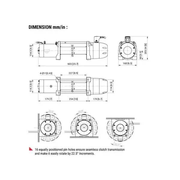 Offroad-Superstore.it TREUIL COMEUP SLIM 9.5 RS 12V COME UP