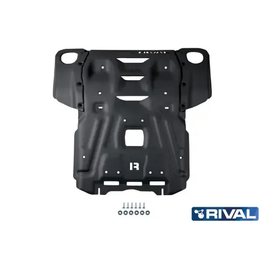 Offroad-Superstore.it PLAQUE PROTECTION 3 mm RIVAL ACIER MOTE