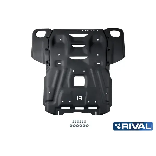 Offroad-Superstore.it PLAQUE PROTECTION 3 mm RIVAL ACIER MOTE