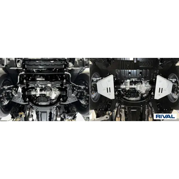 Offroad-Superstore.it PLAQUE PROTECTION RIVAL TRIANGLES TOYOT