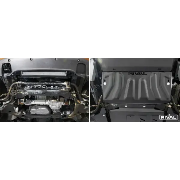 Offroad-Superstore.it PLAQUE PROTECTION 3 mm RIVAL ACIER RADI