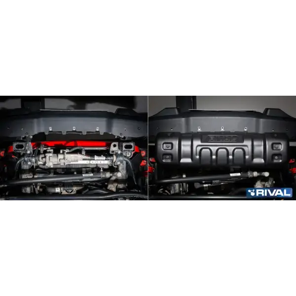 Offroad-Superstore.it PLAQUE PROTECTION 2,5 mm RIVAL ACIER BA