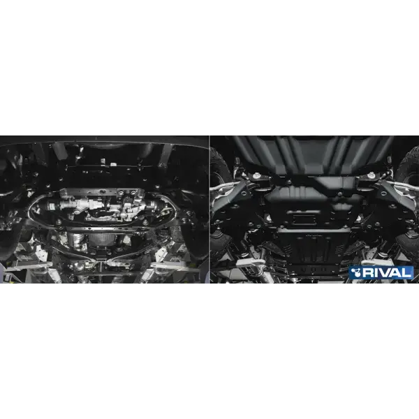 Offroad-Superstore.it PLAQUE PROTECTION 3 mm RIVAL TRIANGLES 