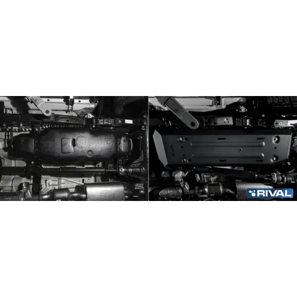 Offroad-Superstore.it PLAQUE PROTECTION 3 mm RIVAL ACIER RESE