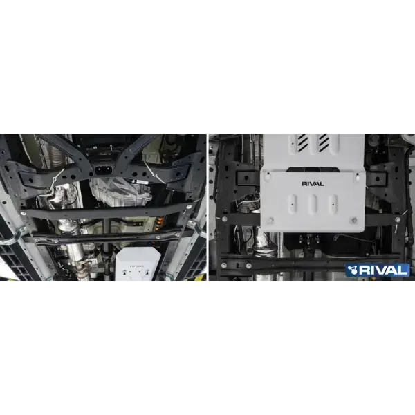 Offroad-Superstore.it PLAQUE PROTECTION 4 mm RIVAL BOÎTE TRAN