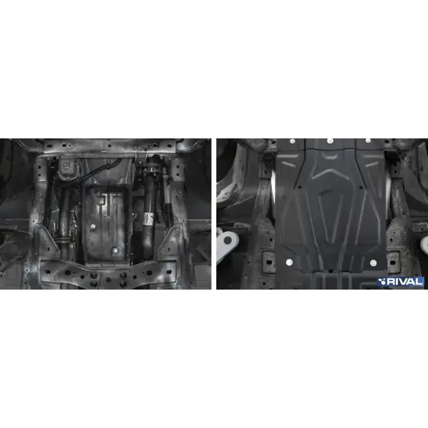 Offroad-Superstore.it PLAQUE PROTECTION 3 mm RIVAL ACIER BOÎT